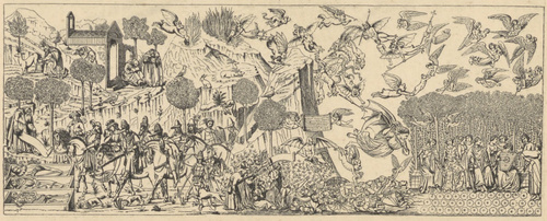Fig. 29. Tryumf śmierci. Obraz ścienny w Campo w Pizie.