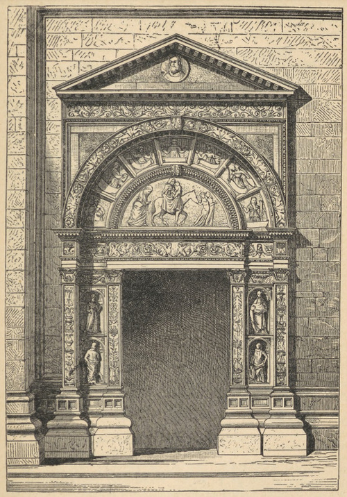 Fig. 38. Portal południowy tumu w Como.