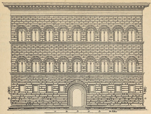 Fig. 43. Palazzo Strozzi we Florencyi. Benedetto da Majano.