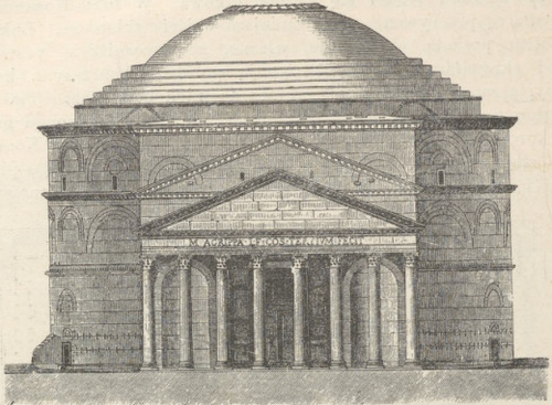 Fig. 300. Panteon. Front.