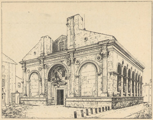 Fig. 50. S. Francesco w Rimini. Przez L. B. Alberti.