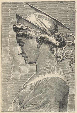 Fig. 77. Św. Cecylia. Płaskorzeźba Donatella (✝) Własność lorda Elcho.
