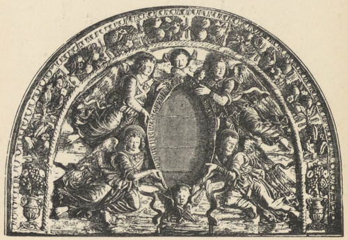 Fig. 83. Płaskorzeźbą ceramiczna Giovanni’ego della Robbia. Kolonia.