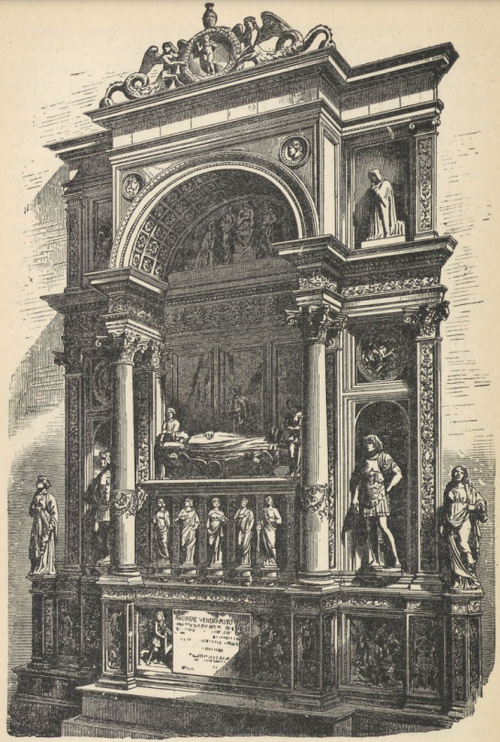 Fig. 113. Grobowiec doży Bendramina Aleksandra Leopardi’ego. Wenecya. S. Giovanni e Paolo.