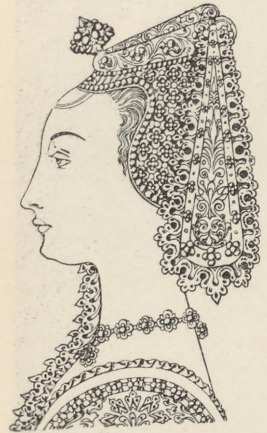 Fig. 153. Włoski miedzioryt (około 1450) Berlin.