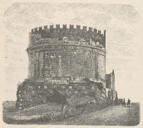 Fig. 311. Grobowiec Cecilii Metelli. Via Appia.