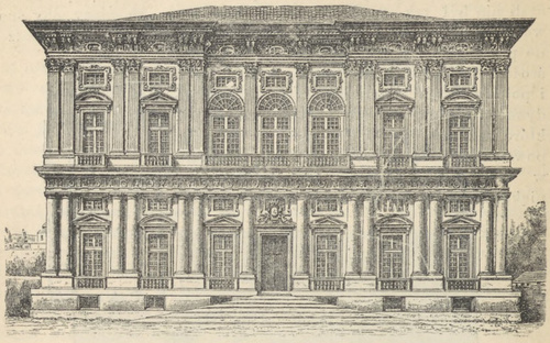 Fig. 187. Willa Seassi w Sampierdazena pod Genuią. Galeazzo Alessi.