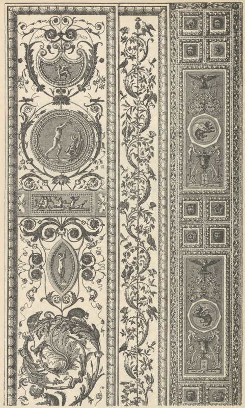 Fig. 202. Dekoracya lóż w Watykanie. Raffael.