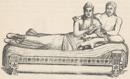 Fig. 316. Sarkofag z Caere. Luwr.