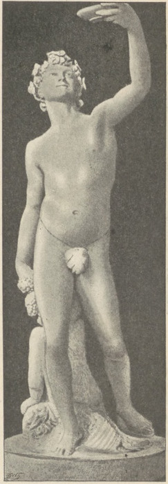 Fig. 210. Bachus. Jacopo Sansovino. Florencya. Muz. nar.