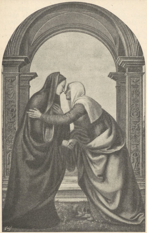Fig. 218. Odwiedziny. Albertinelli. Florencya. Uffizi