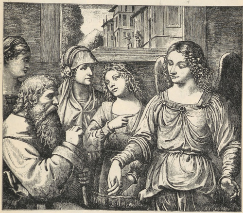 Fig. 235. Powrót młodego Tobiasza. Bernardino Luini. Medyolan. Ambrosiana.