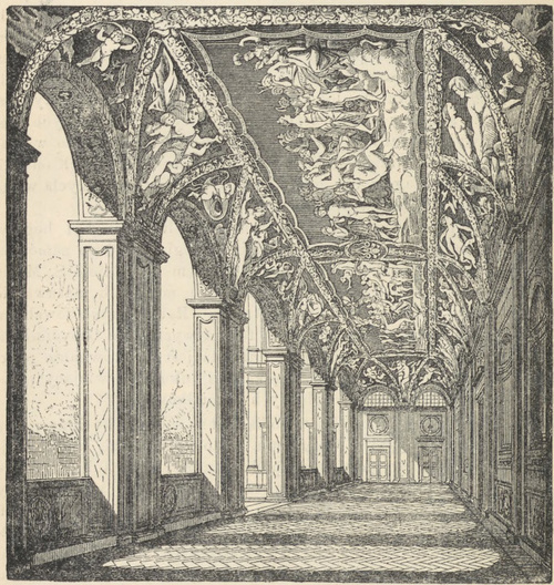 Fig. 265. Sala Psyche w willi Farnezynie. Rzym.