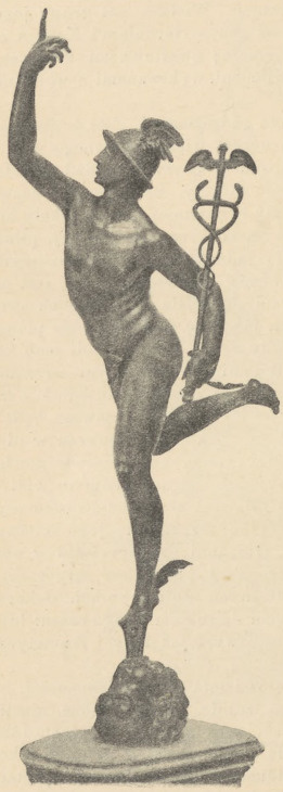 Fig. 303. Merkury. Giovanni da Bologna. Florencya. Museo nazionale.