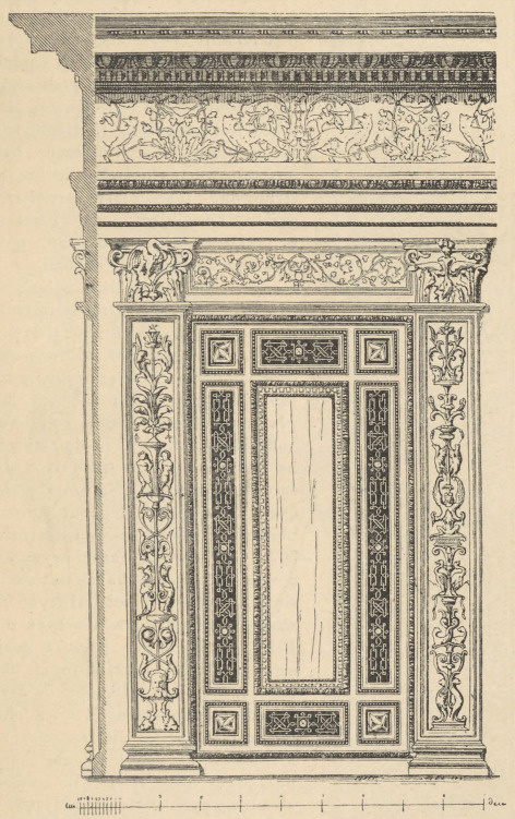 Fig. 306. Wykładanie ścian z Sta. Croce we Florencyi.