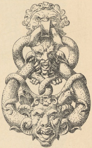 Fig. 309. Kołatka. Berlin. (Kunstgewerbe muzeum).