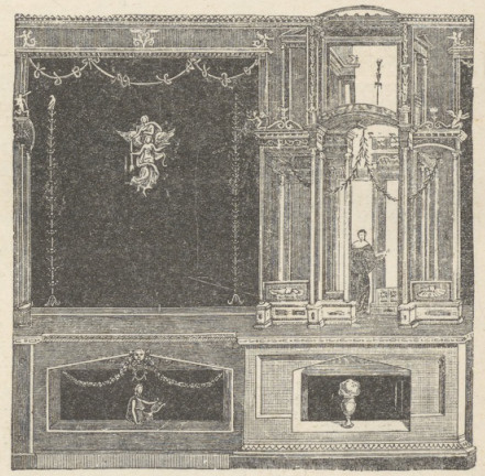 Fig. 355. Dekoracye ścienne w Pompei.