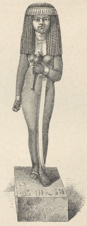 Fig.35. Księżniczka Tai. Statuetka drewniana w Luwrze