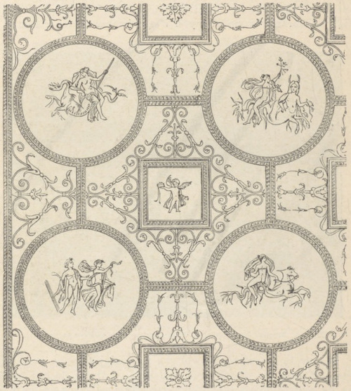 Fig. 357. Ozdoby sklepień z grobu na Via Latina.