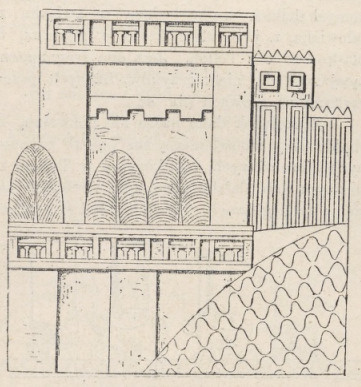 Fig.45. Assyryjski pałac. Płaskorzeźba z Eujundżiku