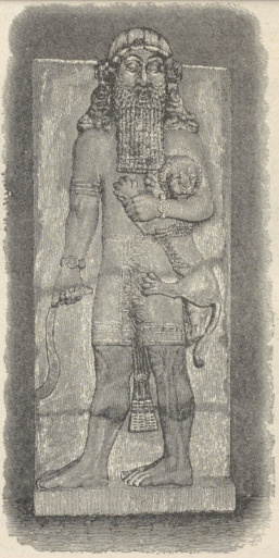 Fig.66. Płaskorzeźba z Korsabadu