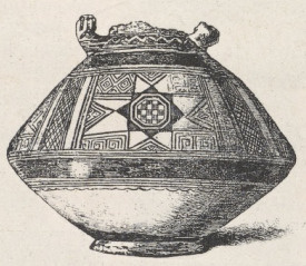 Fig.76. Fenickie naczynie gliniane. Luwr
