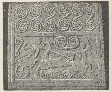 Fig.92. Część steli miceńskiej