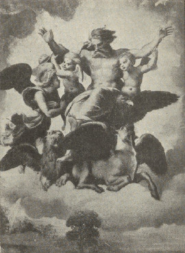 Ryc. 72. Rafael. Widzenie Ezechjela.