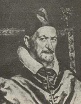 Ryc. 80. Velasquez. Fragment portretu Inocentego X. Rzym. Villa Doria-Pamphlli.