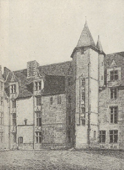 Ryc. 110. Pałac w Evreux we Francji.