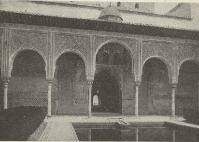 Ryc, 126. Alhambra. Dziedziniec myrtowy.