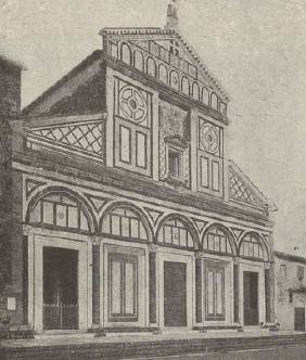 Ryc. 142. Florencja. Kościół w S. Miniato.