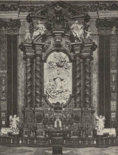Ryc. 184. Ołtarz w kościele S. Ignazio w Rzymie.