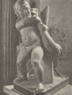 Ryc. 214. Chłopiec z gęsią.