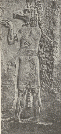 Ryc. 218. Demon assyryjski.