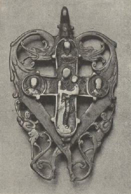 Ryc. 277. Godło cechu krawieckiego. Lwów. Muz. im. Sobieskiego.