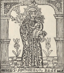 Ryc. 324. Drzeworyt ludowy z Płazowa.
