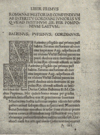 Ryc. 527. Antykwa w druku włoskim XVI w.