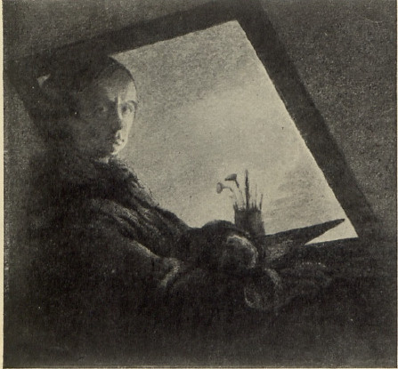 Portret własny. (Stan II. przemalowany).