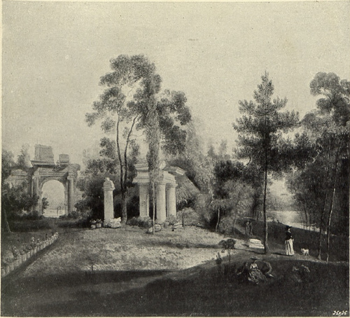 Widok Powązek.