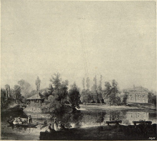 Widok Powązek.