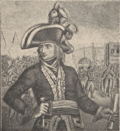 Generał Bonaparte. Z obrazu Hennequina.