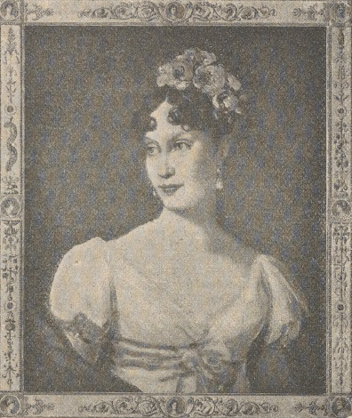 Marya Ludwika, cesarzowa Francuzów (1791†1847). Według obrazu F. Gerarda, w muzeum Louvre’u.