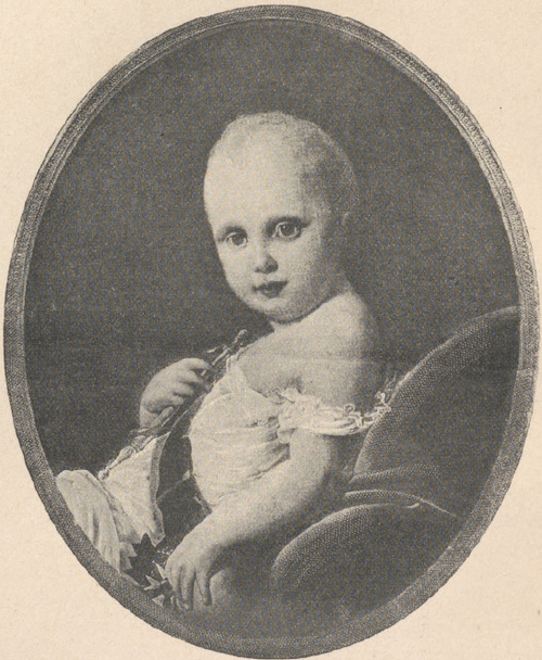 Franciszek, Karol, Józef Napoleon król Rzymski, (1811†1832). Z obrazu Gerarda.