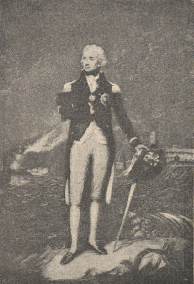 Admirał Nelson. Z obrazu Abbot.