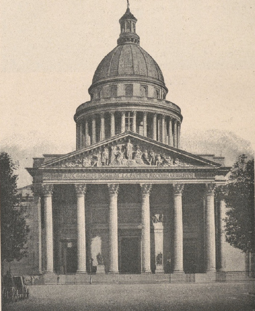 Panteon (pierwotnie kościół św. Genowefy) w Paryżu.