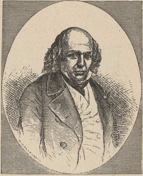 Piotr Jan Beranger (1780 † 1857). Z obrazu Sandoża, staloryt E. Leguay’a.