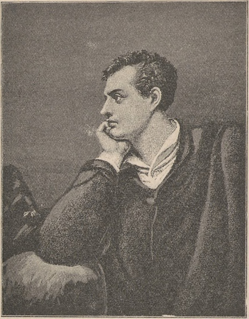 Jerzy Noel-Gordon Byron (1788 † 1824). Z obrazu T. Phillipsi.