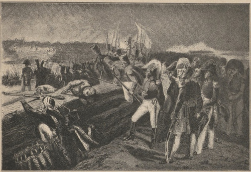 Zdobycie Trecadera pod Kadyksem, dnia 31 sierpnia 1823 r. Według obrazu Pawła Delaroche.