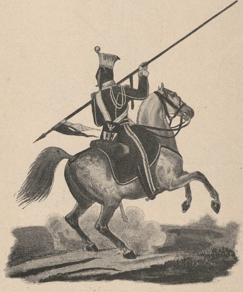 Wojsko Królestwa Polskiego. Pułk II ułanów.